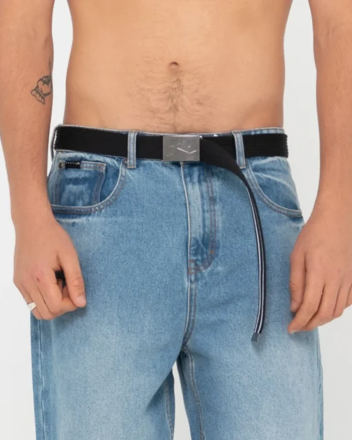 Rusty Ridgemont Reversible Webbing Belt | Mens Belts