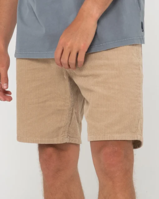 Rusty Rifts 5 Pocket Cord Short | Mens Shorts