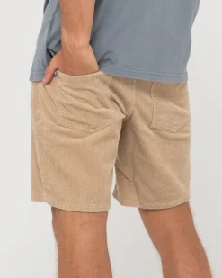 Rusty Rifts 5 Pocket Cord Short | Mens Shorts