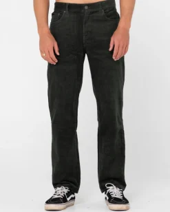 Rusty Rifts 5 Pocket Straight Fit Cord Pant | Mens Pants