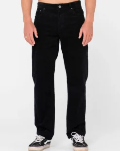 Rusty Rifts 5 Pocket Straight Fit Cord Pant | Mens Pants