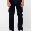Rusty Rifts 5 Pocket Straight Fit Cord Pant | Mens Pants