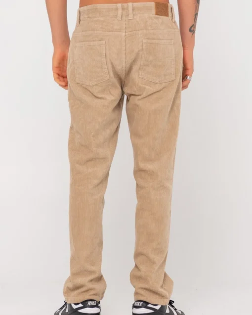 Rusty Rifts 5 Pocket Straight Fit Cord Pant | Mens Pants