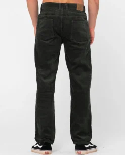 Rusty Rifts 5 Pocket Straight Fit Cord Pant | Mens Pants