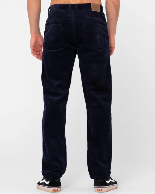 Rusty Rifts 5 Pocket Straight Fit Cord Pant | Mens Pants