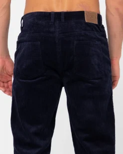 Rusty Rifts 5 Pocket Straight Fit Cord Pant | Mens Pants