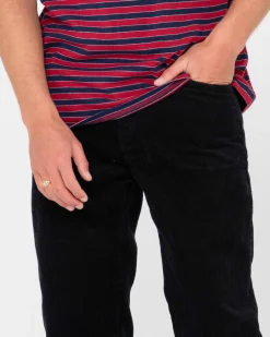 Rusty Rifts 5 Pocket Straight Fit Cord Pant | Mens Pants