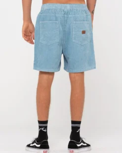 Rusty Rifts Cord Elastic Short | Mens Shorts