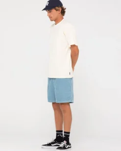 Rusty Rifts Cord Elastic Short | Mens Shorts