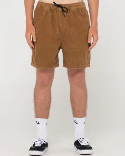 Rusty Rifts Small Cord Elastic Short Boys | Kids Bottoms