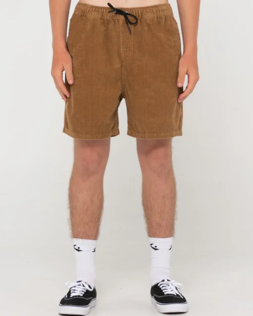 Rusty Rifts Small Cord Elastic Short Boys | Kids Bottoms