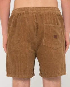 Rusty Rifts Small Cord Elastic Short Boys | Kids Bottoms