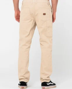 Rusty Rigglet Workwear Straight Fit Elastic Pant | Mens Pants
