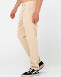 Rusty Rigglet Workwear Straight Fit Elastic Pant | Mens Pants