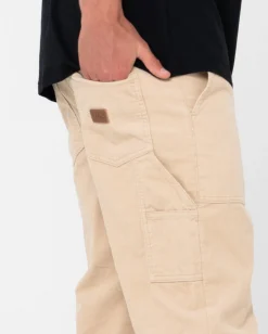 Rusty Rigglet Workwear Straight Fit Elastic Pant | Mens Pants