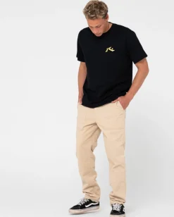 Rusty Rigglet Workwear Straight Fit Elastic Pant | Mens Pants
