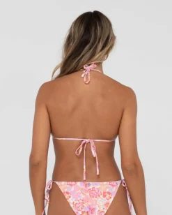 Rusty Rio Hibiscus Printed Multiway Bikini Top | Womens Bikinis
