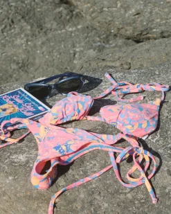 Rusty Rio Hibiscus Printed Multiway Bikini Top | Womens Bikini Tops