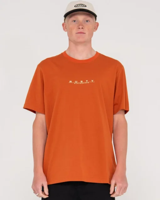 Rusty Rs Short Sleeve Tee | Mens Tees