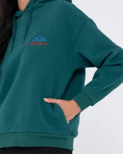 Rusty Athletic Relaxed Hooded Fleece | Womens Hoodies & Fleece