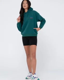 Rusty Athletic Relaxed Hooded Fleece | Womens Hoodies & Fleece