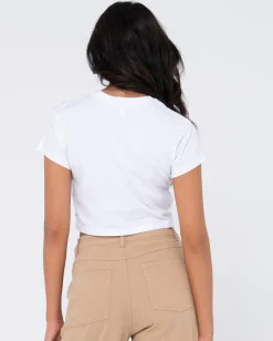 Rusty Atoll Organic Baby Tee | Womens Tees & Tanks