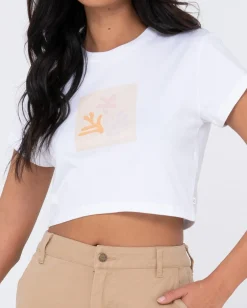 Rusty Atoll Organic Baby Tee | Womens Tees & Tanks