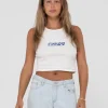 Rusty Contrast Graphic Tank Top | Womens Tees & Tanks