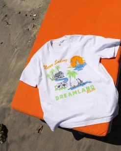 Rusty Dreamland Oversized Graphic Tee | Womens Graphic Tees