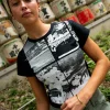Rusty Greetings Skimmer Graphic Baby Tee | Womens Tees & Tanks