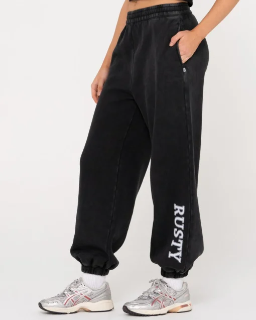 Rusty High Waisted Oversize Trackpant | Womens Pants