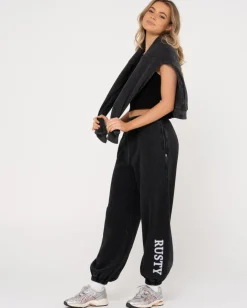 Rusty High Waisted Oversize Trackpant | Womens Pants