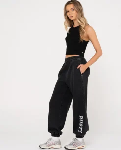 Rusty High Waisted Oversize Trackpant | Womens Pants