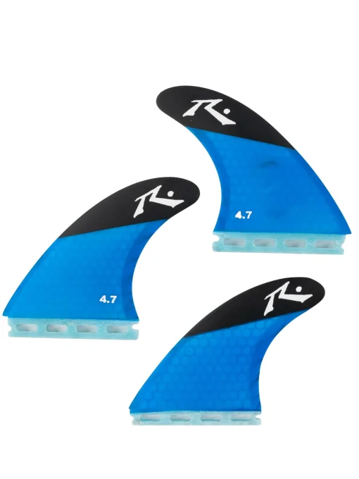 Rusty Large 4.7 Thruster Fin Set | Surfboard Fins