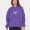 Rusty Old School Graphic Oversize Fleece | Womens Hoodies & Fleece