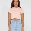 Rusty Signature Baby Tee | Womens Tees & Tanks