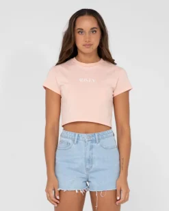 Rusty Signature Baby Tee | Womens Tees & Tanks