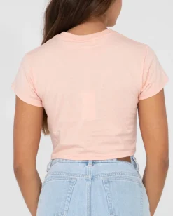Rusty Signature Baby Tee | Womens Tees & Tanks