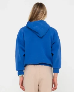 Rusty Signature Hooded Fleece Girls | Kids Tops
