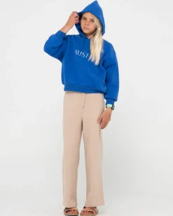 Rusty Signature Hooded Fleece Girls | Kids Tops