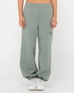 Rusty Signature Oversize Trackpant | Womens Trackpants