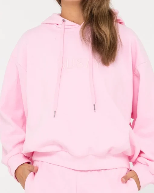 Rusty Signature Oversize Hooded Fleece | Womens Hoodies & Fleece
