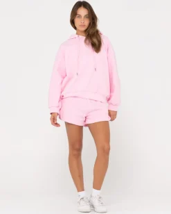 Rusty Signature Oversize Hooded Fleece | Womens Hoodies & Fleece