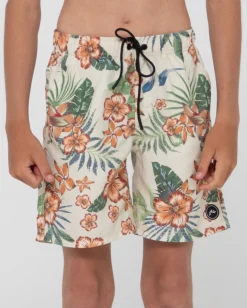 Rusty Selling The Dream Printed Boardshort Boys | Kids Bottoms
