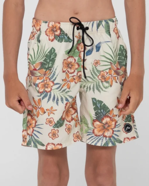 Rusty Selling The Dream Printed Boardshort Boys | Kids Bottoms