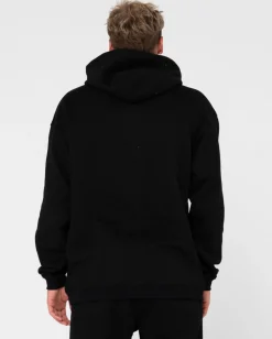 Rusty Shadow R Relaxed Fleece Hoodie | Mens Hoodies & Fleece
