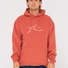 Rusty Shadow R Relaxed Super Fleece Hoodie | Mens Hoodies & Fleece