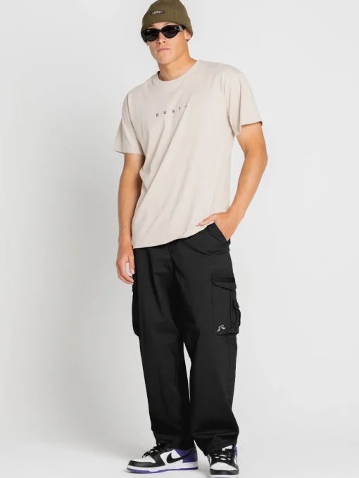 Rusty Sheetya Loose Fit Cargo Pant | Mens Pants