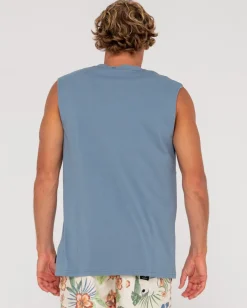 Rusty Short Cut 2 Muscle | Mens Tanks & Muscles