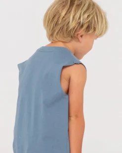 Rusty Short Cut 2 Muscle Runts | Kids Tops